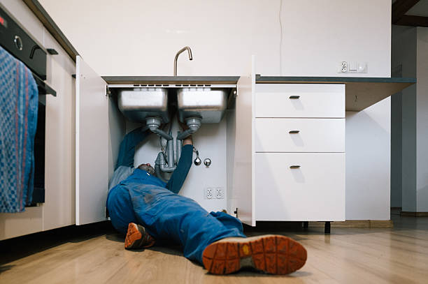 Professional Pipe Repair technician working in Van Meter, IA